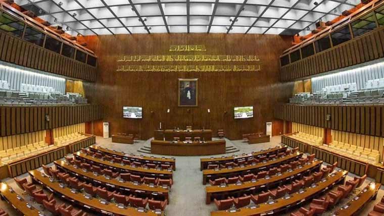 سینیٹ کا اجلاس پیر کو طلب، پانچ نکاتی ایجنڈا جاری