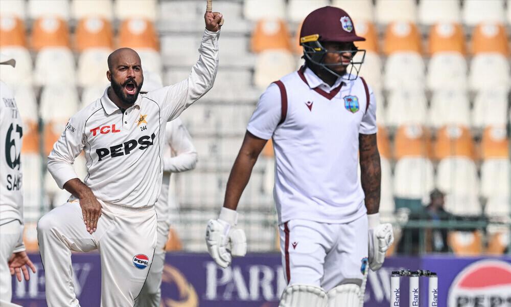 Pakistan seal first away Test win in three years to draw West Indies series