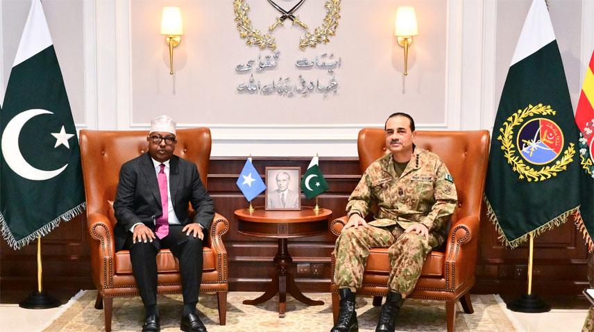 CDF Munir, Somalia Defence Minister vow to deepen military-to-military ties