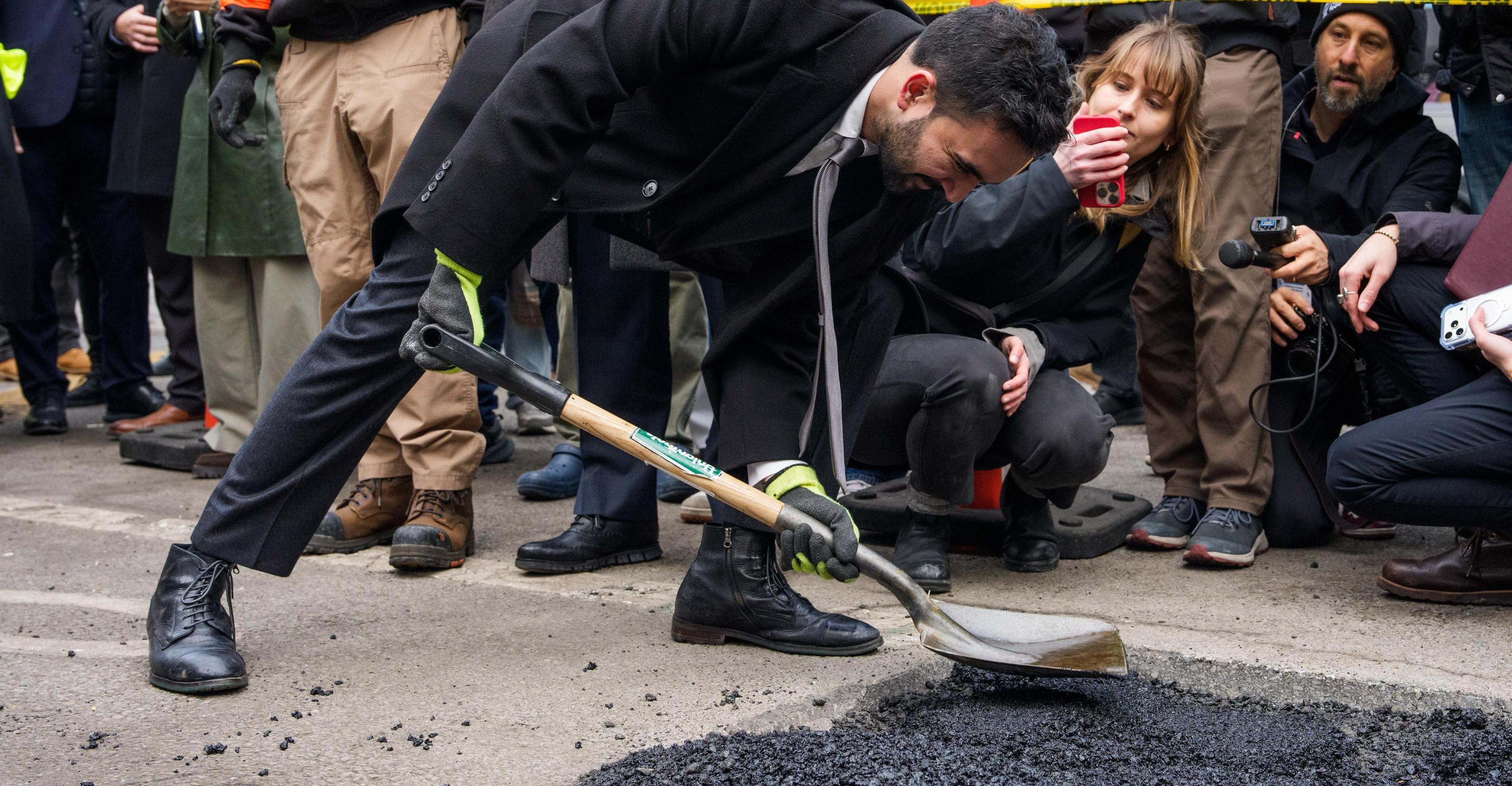 How do you rebuild trust in the government? One pothole at a time.