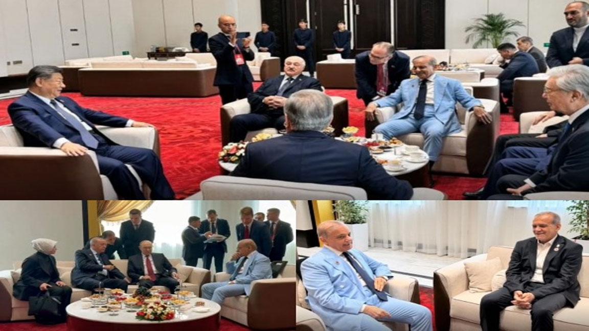 وزیراعظم کی بشکیک میں عالمی رہنماؤں سے غیر رسمی ملاقاتیں، علاقائی و عالمی امور پر تبادلہ خیال