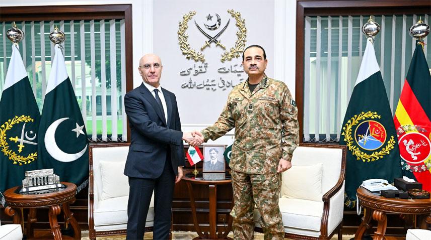 COAS Munir reaffirms commitment to stronger ties with Lebanon
