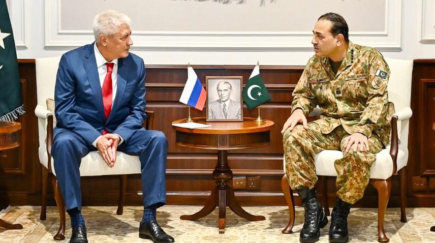 CDF Munir reaffirms resolve to strengthen Pakistan-Russia ties