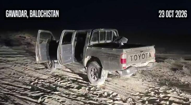 10 terrorists, including one female, killed in Gwadar: ISPR