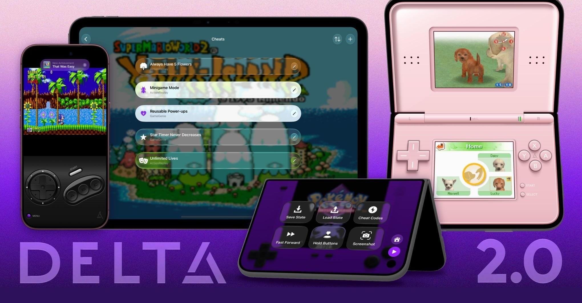 Delta can turn the iPhone Duo into your favorite folding handheld