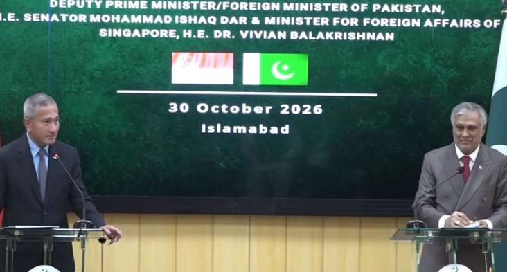 Pakistan, Singapore reaffirm commitment to deepening ties in diverse fields