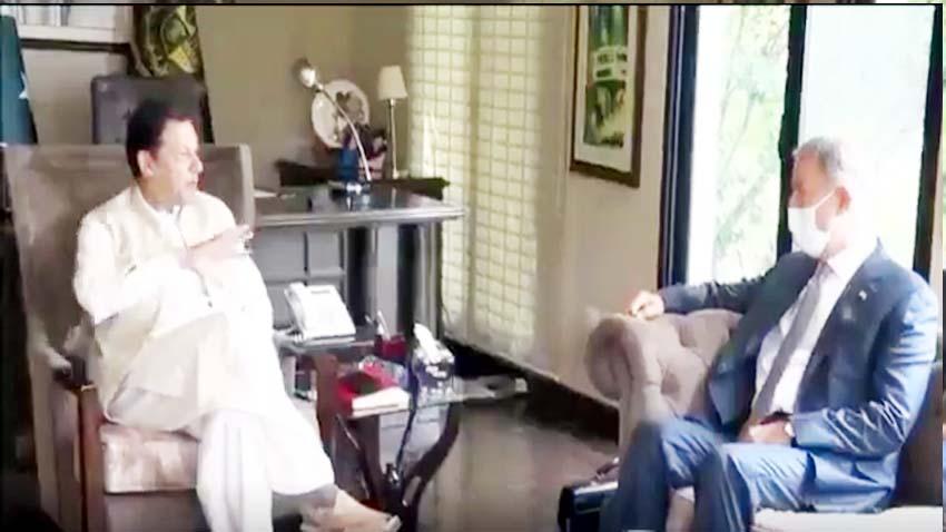 پاکستان افغان امن عمل اور مسئلے کے سیاسی حل کیلئے کوششوں میں تعاون جاری رکھے گا : وزیراعظم