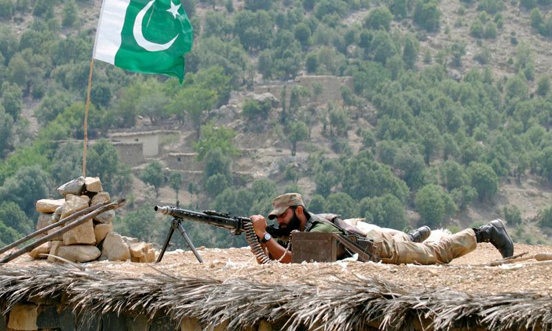 جنوبی وزیرستان میں دہشت گردوں سے فائرنگ کے تبادلے میں نائب صوبیدار شہید