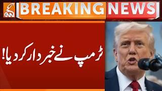 Trump's Give Warning | Breaking News | GNN