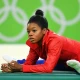 Gymnast Douglas competes for 1st time since '16
