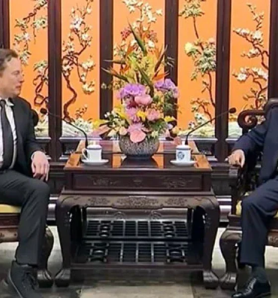 Elon Musk meets Chinese Premier Li Qiang