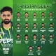 Pakistani squad for Ireland, England series announced