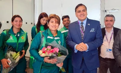 Pakistan women’s team arrives in London today